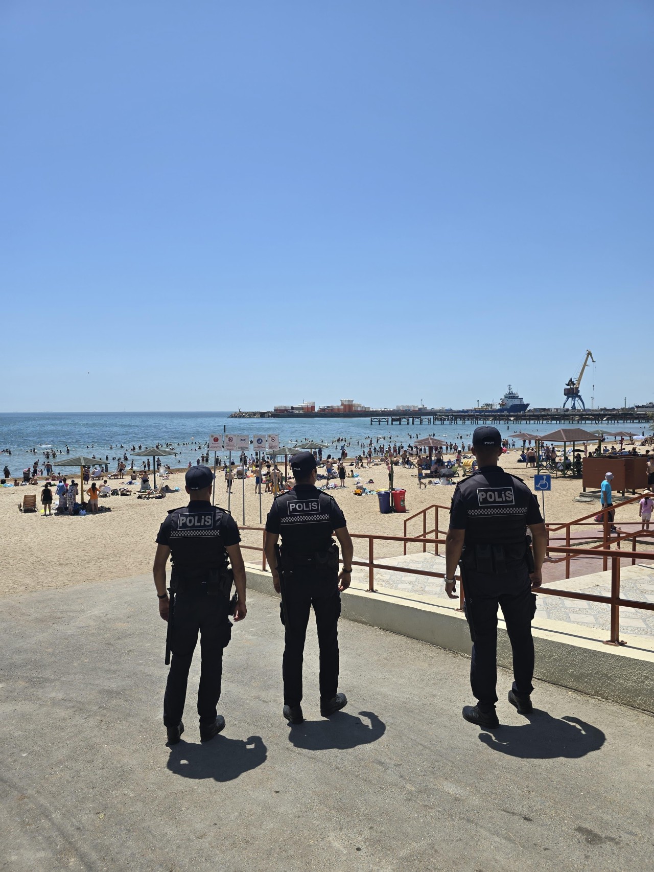 İstirahət zonalarında polisin fasiləsiz xidməti təşkil edilib - FOTOLAR